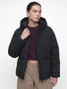 JJXX Galaxy piumino nero con cappuccio