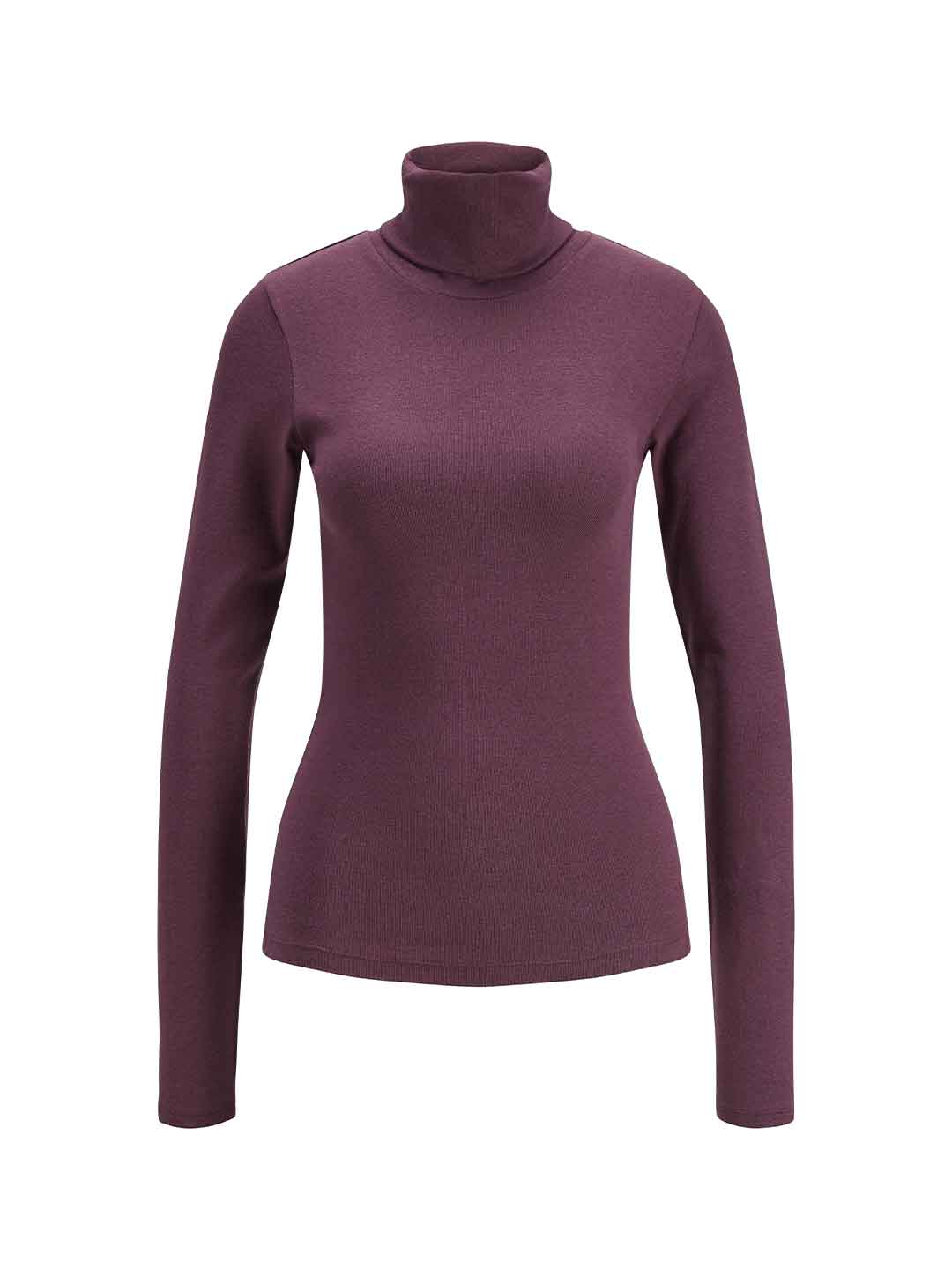 JJXX Star maglia bordeaux collo alto<BR/> 12304942 BORDEAUX JJXX 
