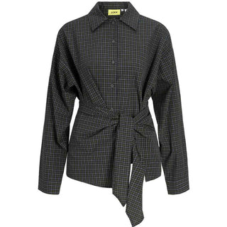 JJXX Viola camicia marrone a quadri 12307129 MARRONE JJXX 