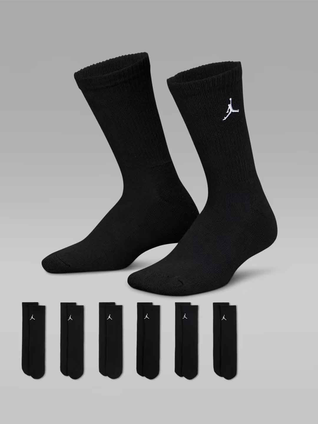 Jordan calzini kids nero set da 6 paia BJ0583-023 NERO JORDAN 