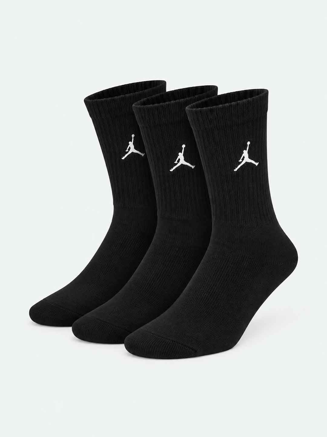Jordan calzini kids nero con logo bianco set da 3 paia BJ0883-023 NERO JORDAN 