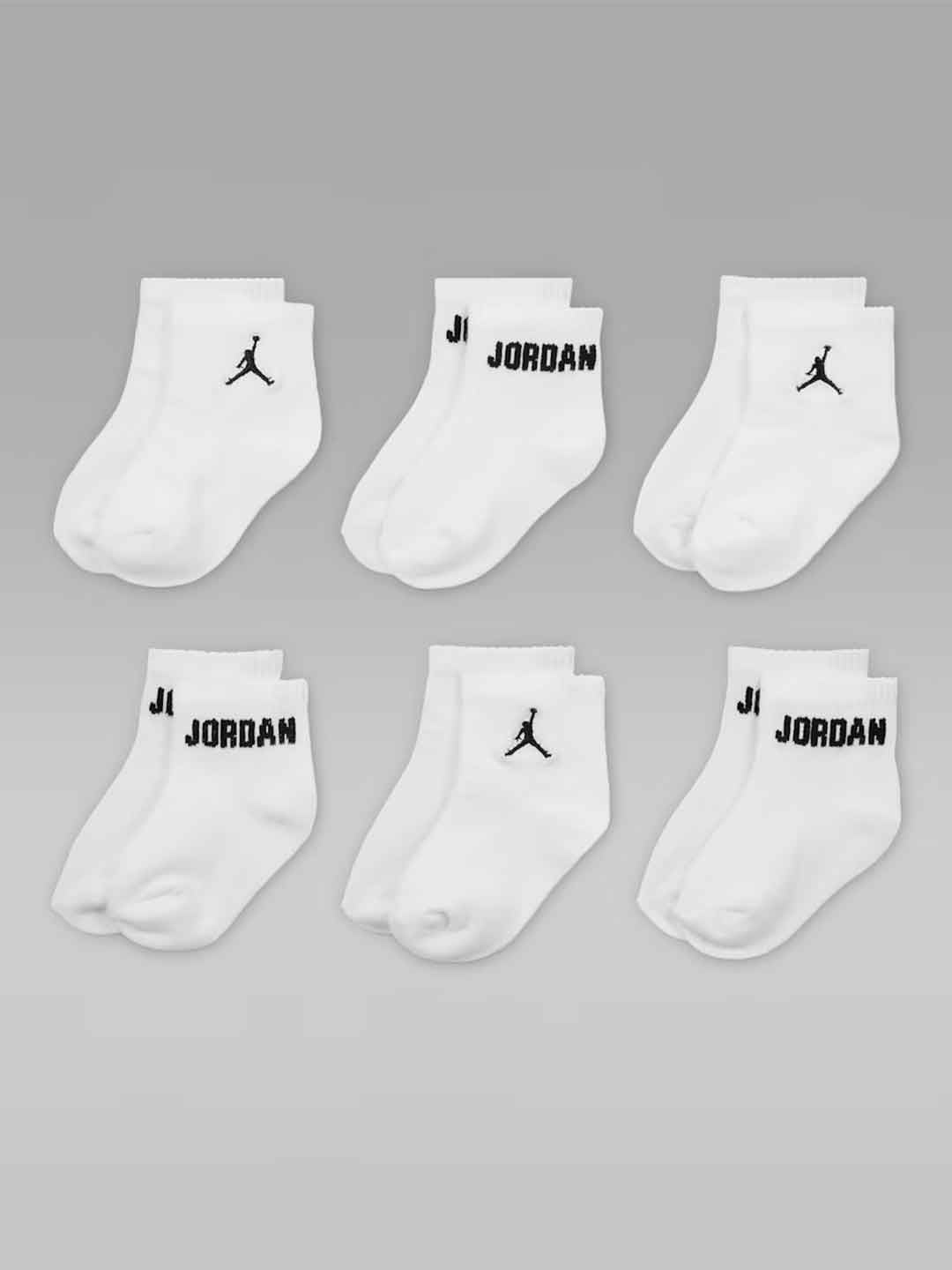 Jordan calzini kids bianco set da 6 paia 6-24 mesi NJ0734-001 BIANCO JORDAN 
