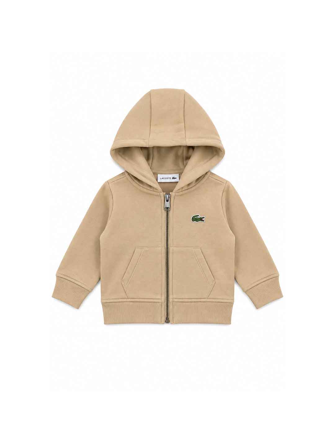 Lacoste set kids beige box 3 pezzi felpa, body e pantalone 12-24 mesi 647192-02S BEIGE LACOSTE 