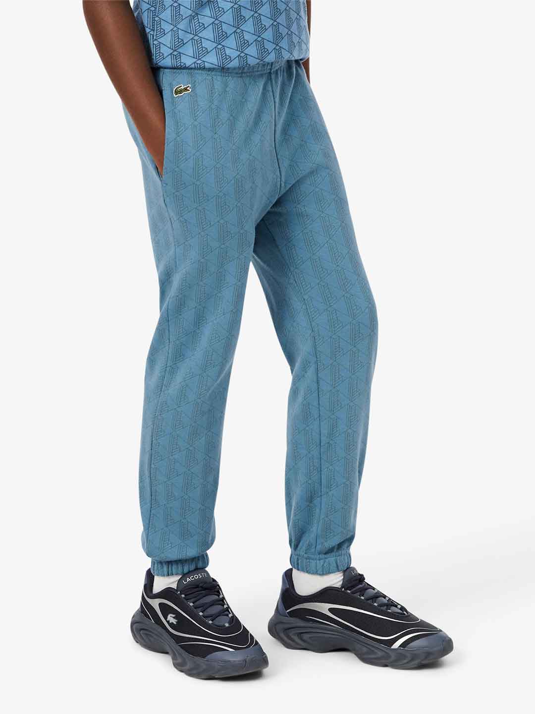 Lacoste pantaloni kids azzurro 2-6 anni 847887-UKW AZZURRO LACOSTE 
