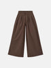 Madelys pantalone marrone ampio