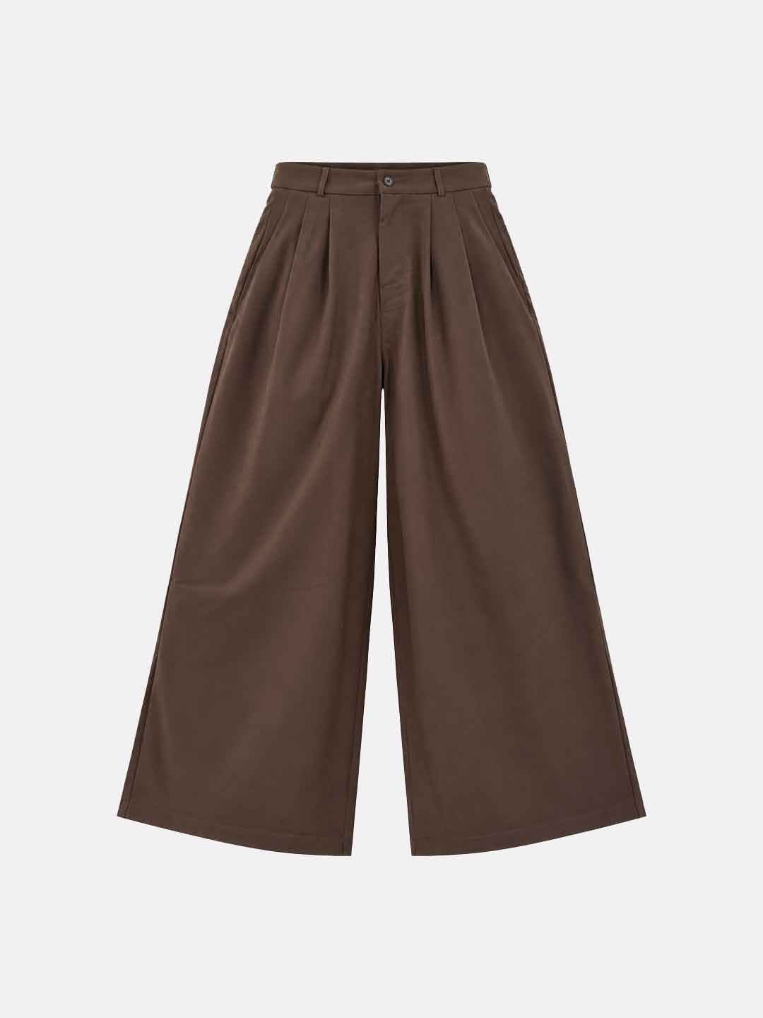 Madelys pantalone marrone ampio 6812 MARRONE MADELYS 