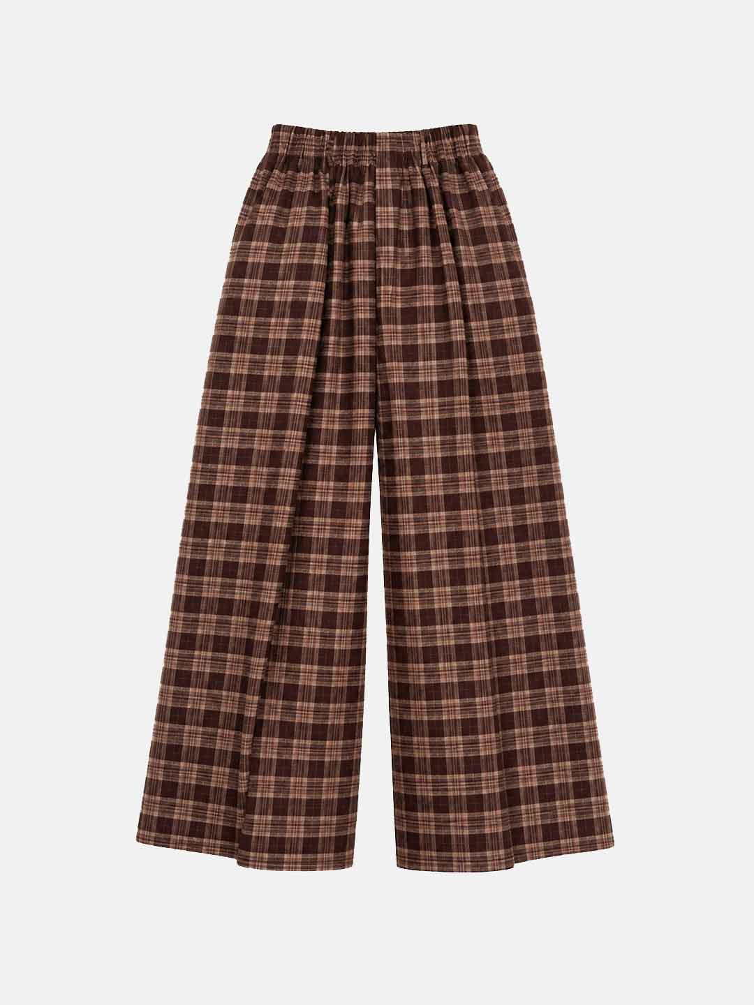 Madelys pantalone fantasia a quadri MD915 FANTASIA MADELYS 