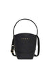 Marni Flower Basket borsa nero mini a tracolla