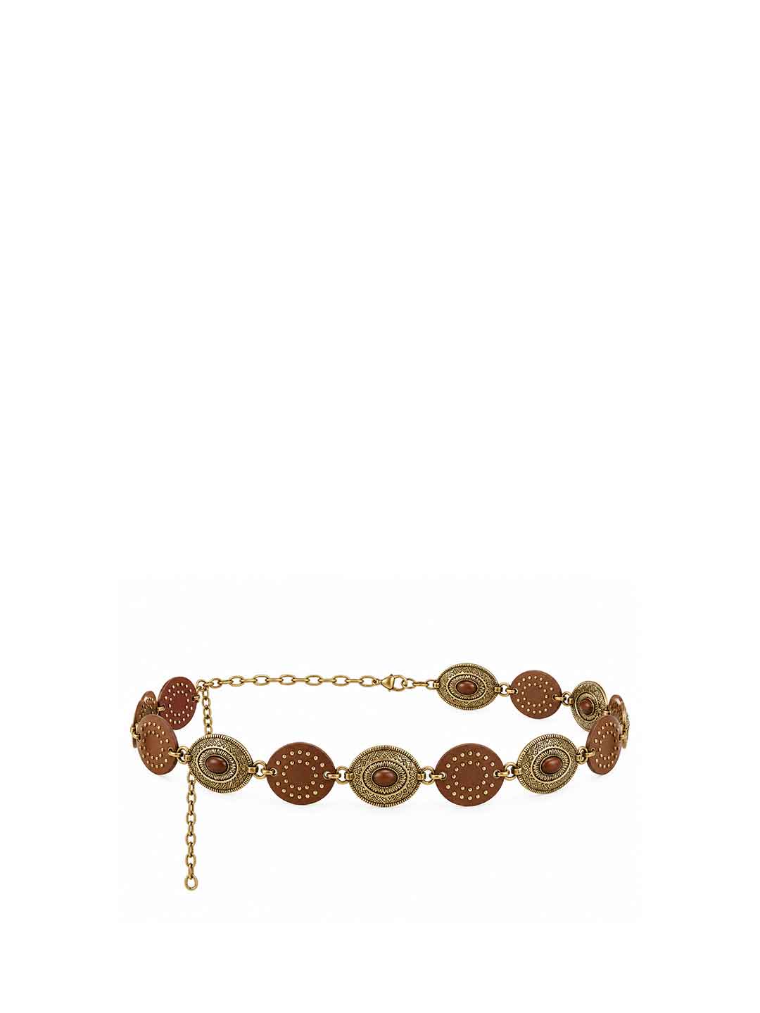 Mazzola cintura cuoio e oro 0005C CUOIO MAZZOLA 