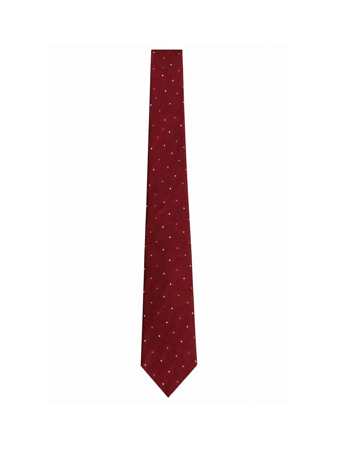 Mazzola cravatte bordeaux a pois 0101 BORDEAUX MAZZOLA 