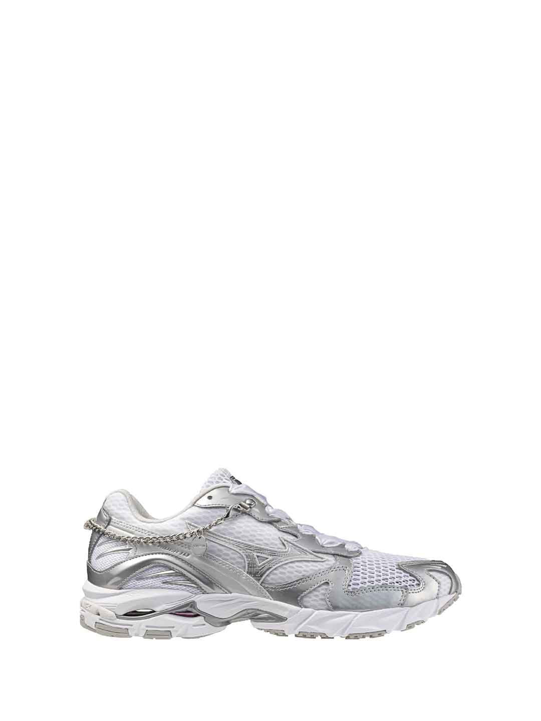 Mizuno Wave Rider 10 sneakers argento lacci in raso D1GA260E01 ARGENTO MIZUNO 
