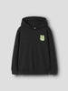 Name It felpa kids nero stampa gialla 7-14 anni