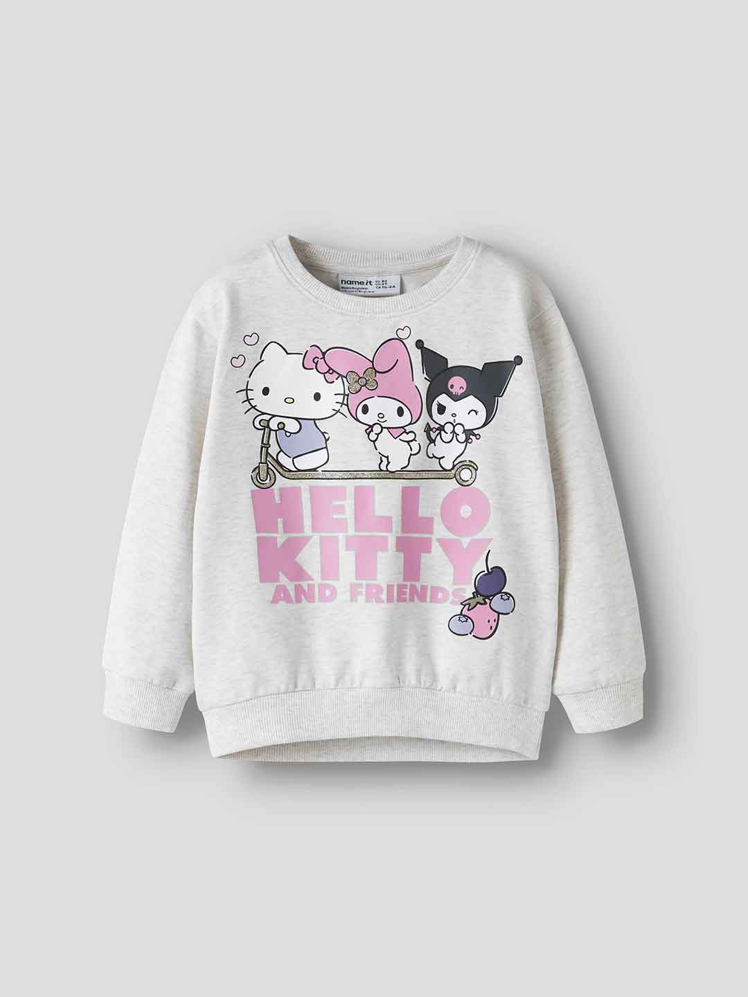 Name It felpa kids panna stampa Hello Kitty 2-8 anni 13259774 PANNA NAME IT 