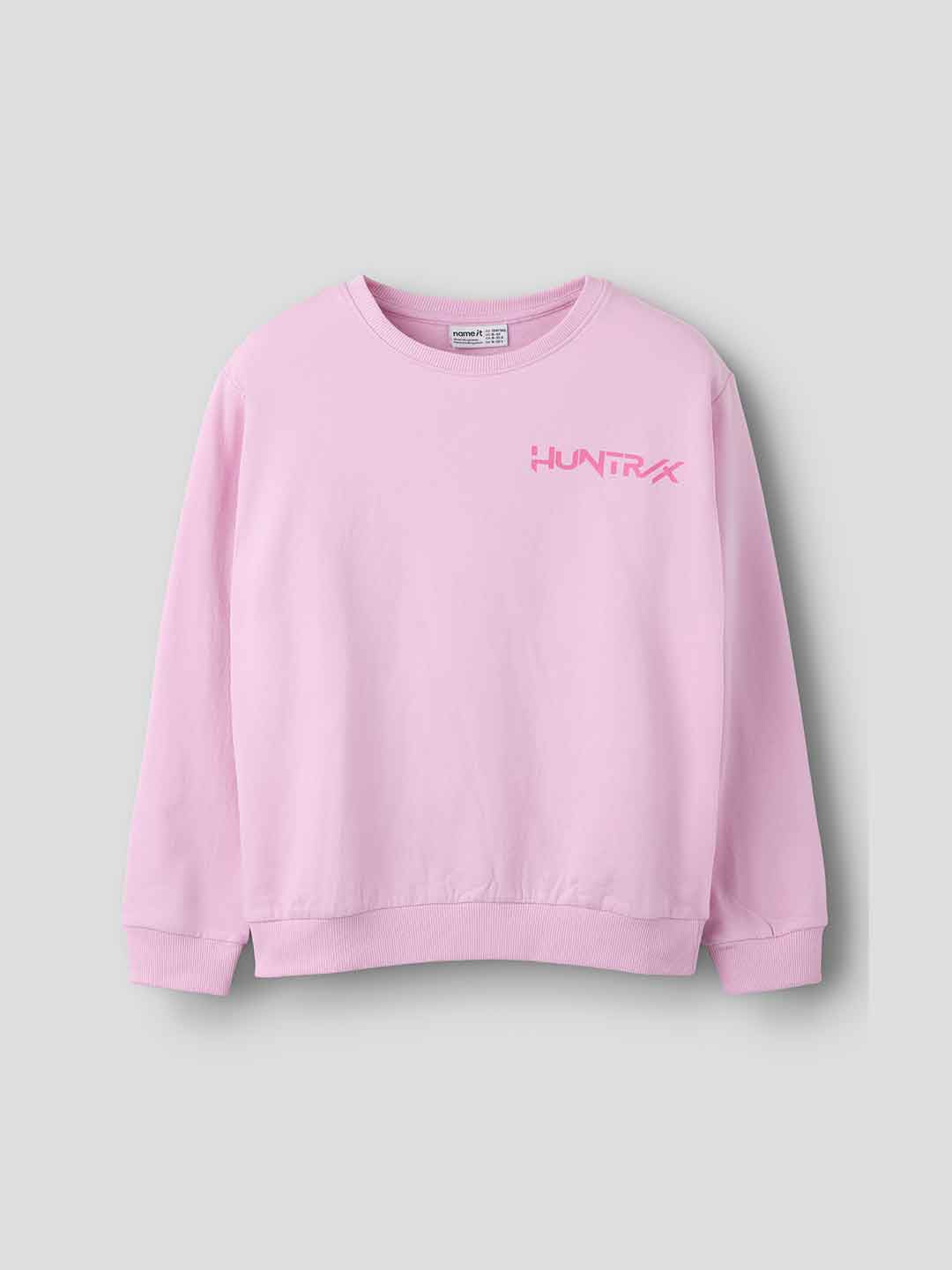 Name It felpa kids rosa stampa Huntrix sul retro 6-12 anni 13264568 ROSA NAME IT 