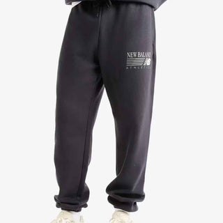 New Balance pantaloni blu con logo MB62S1NT BLU NEW BALANCE 