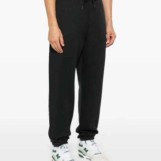 New Balance pantaloni nero con logo bianco MP41503 NERO NEW BALANCE 