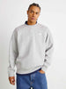 New Balance felpa grigio girocollo