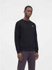 New Balance felpa nero girocollo