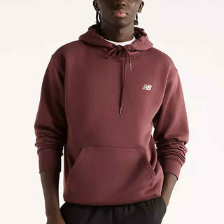 New Balance felpa bordeaux con cappuccio MT41511 BORDEAUX NEW BALANCE 