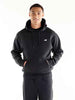 New Balance felpa nero con cappuccio