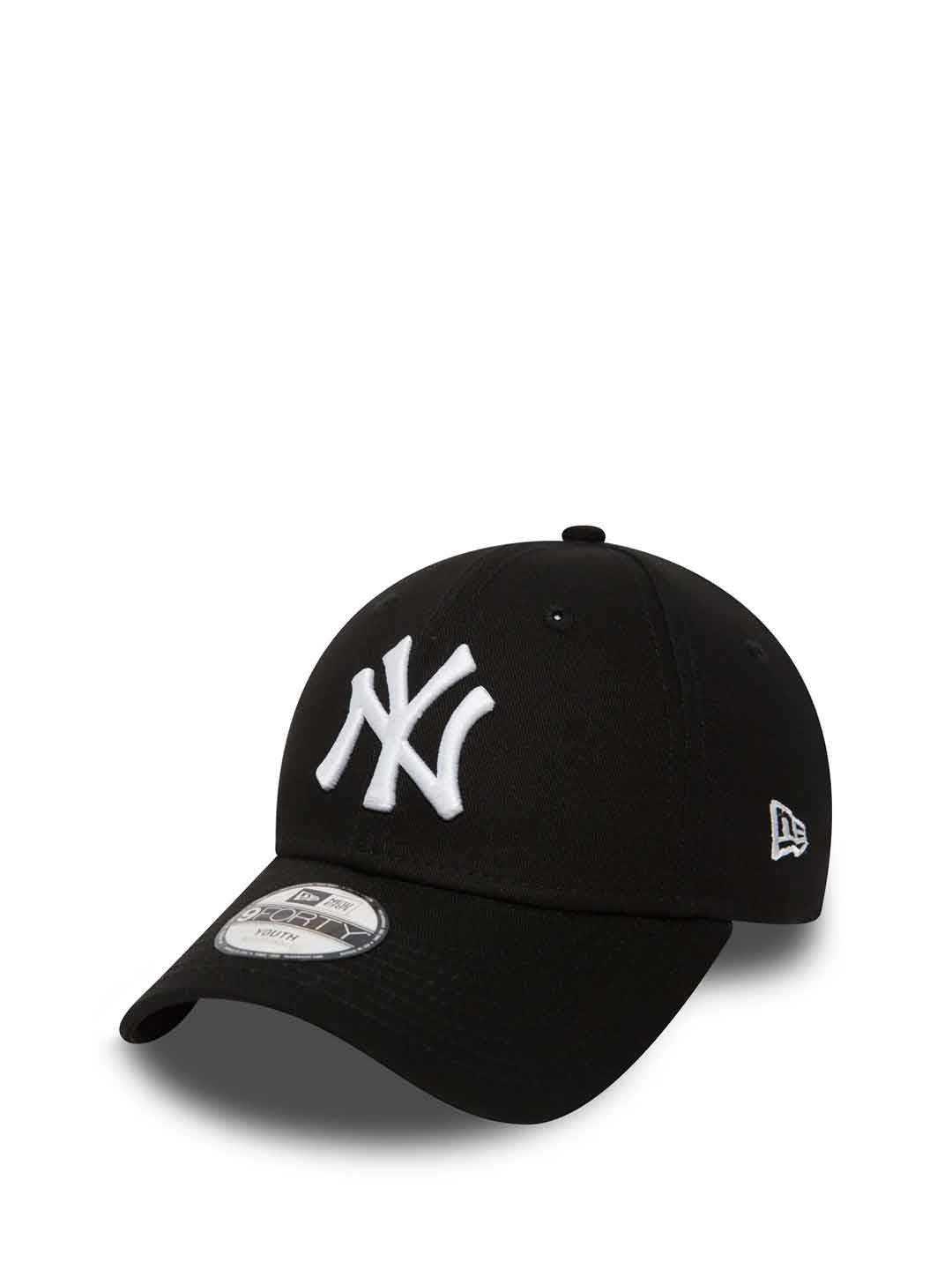 New Era 9Forty cappello kids nero con logo bianco 3-12 anni 10879076 NERO NEW ERA 