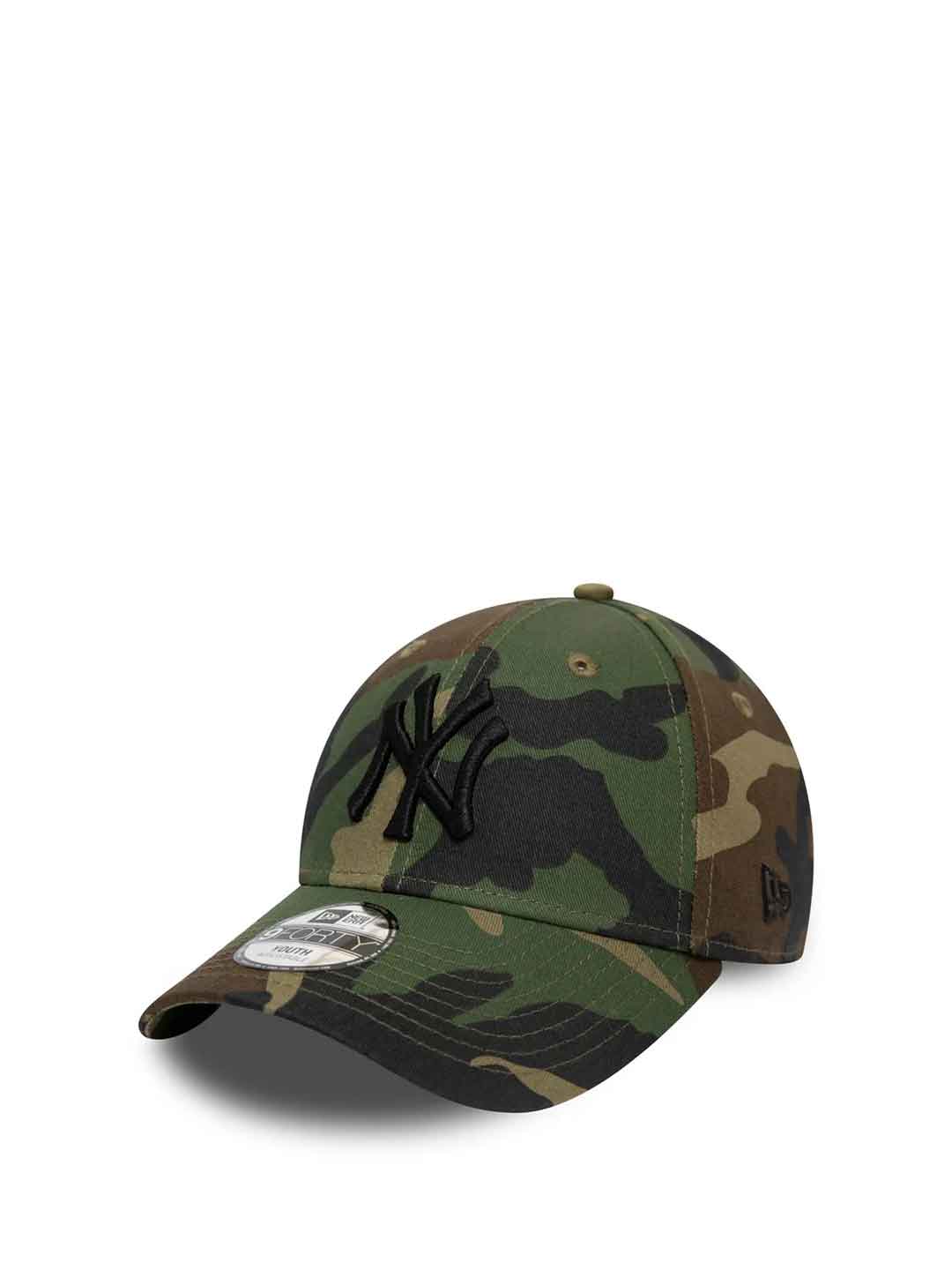 New Era 9Forty cappello kids camouflage con logo nero 3-12 anni 12053098 CAMOUFLAGE NEW ERA 