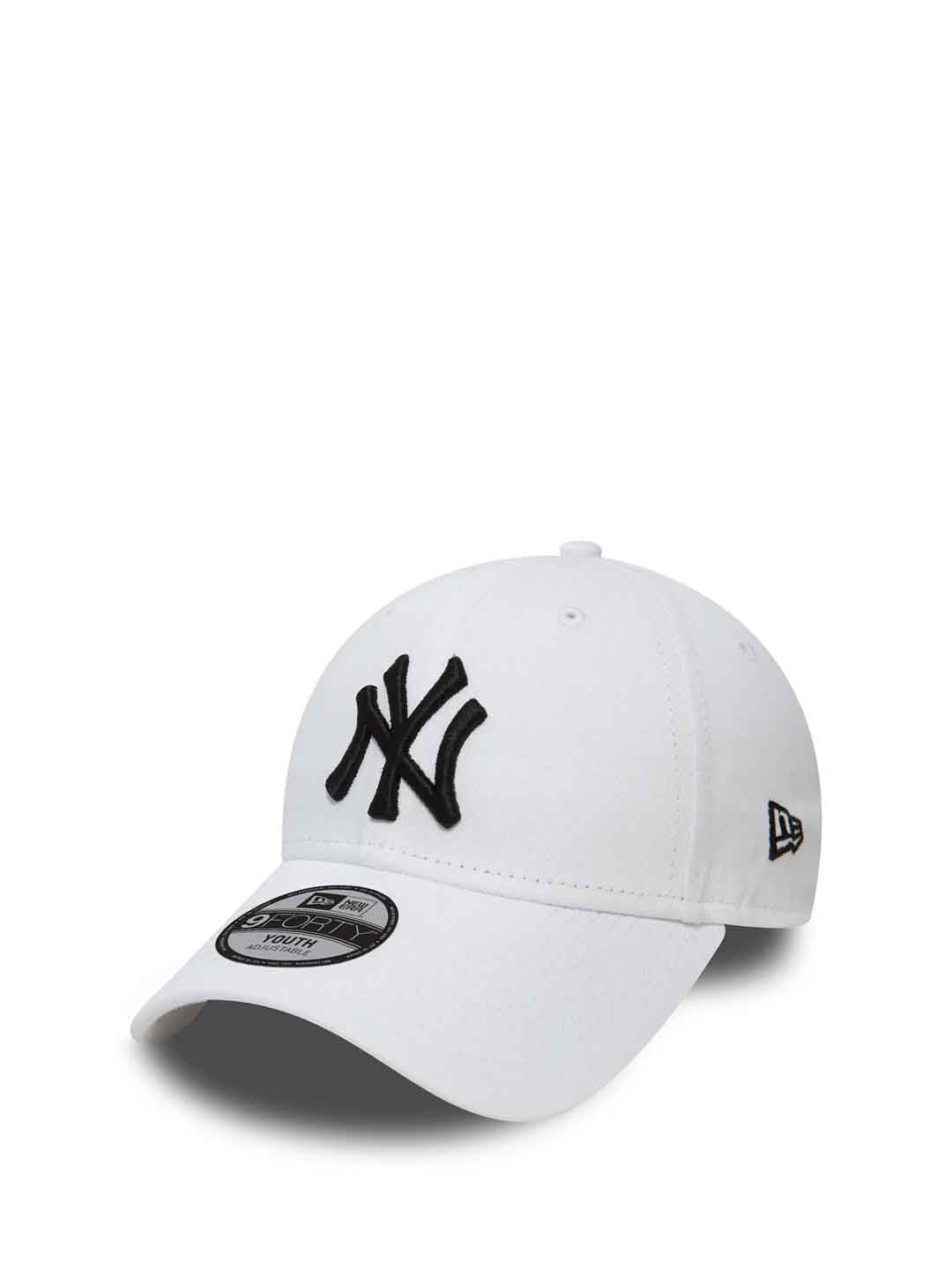 New Era 9Forty cappello kids bianco con logo nero 3-12 anni 12745556 BIANCO NEW ERA 