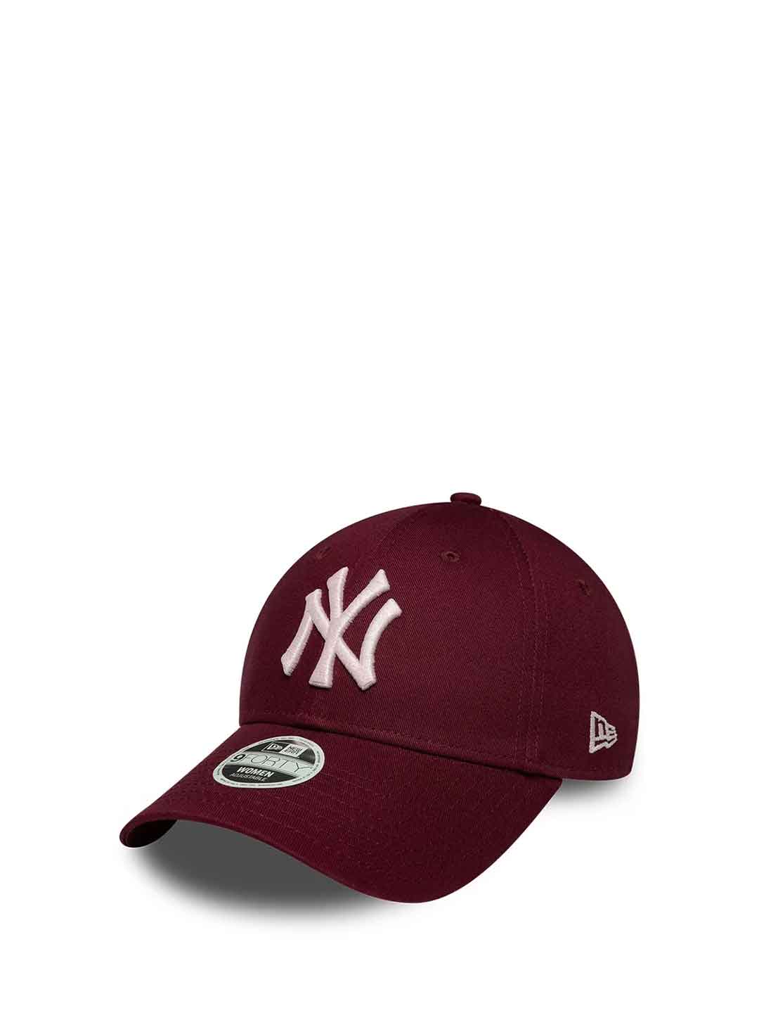 New Era 9Forty cappello bordeaux con logo glitter 60915782 BORDEAUX NEW ERA 