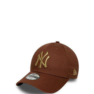 New Era 9Forty cappello kids marrone con logo oro 3-12 anni 60915882 MARRONE NEW ERA 