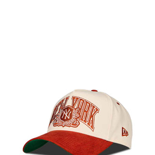 New Era 9Forty cappello panna e arancio 60915997 PANNA NEW ERA 