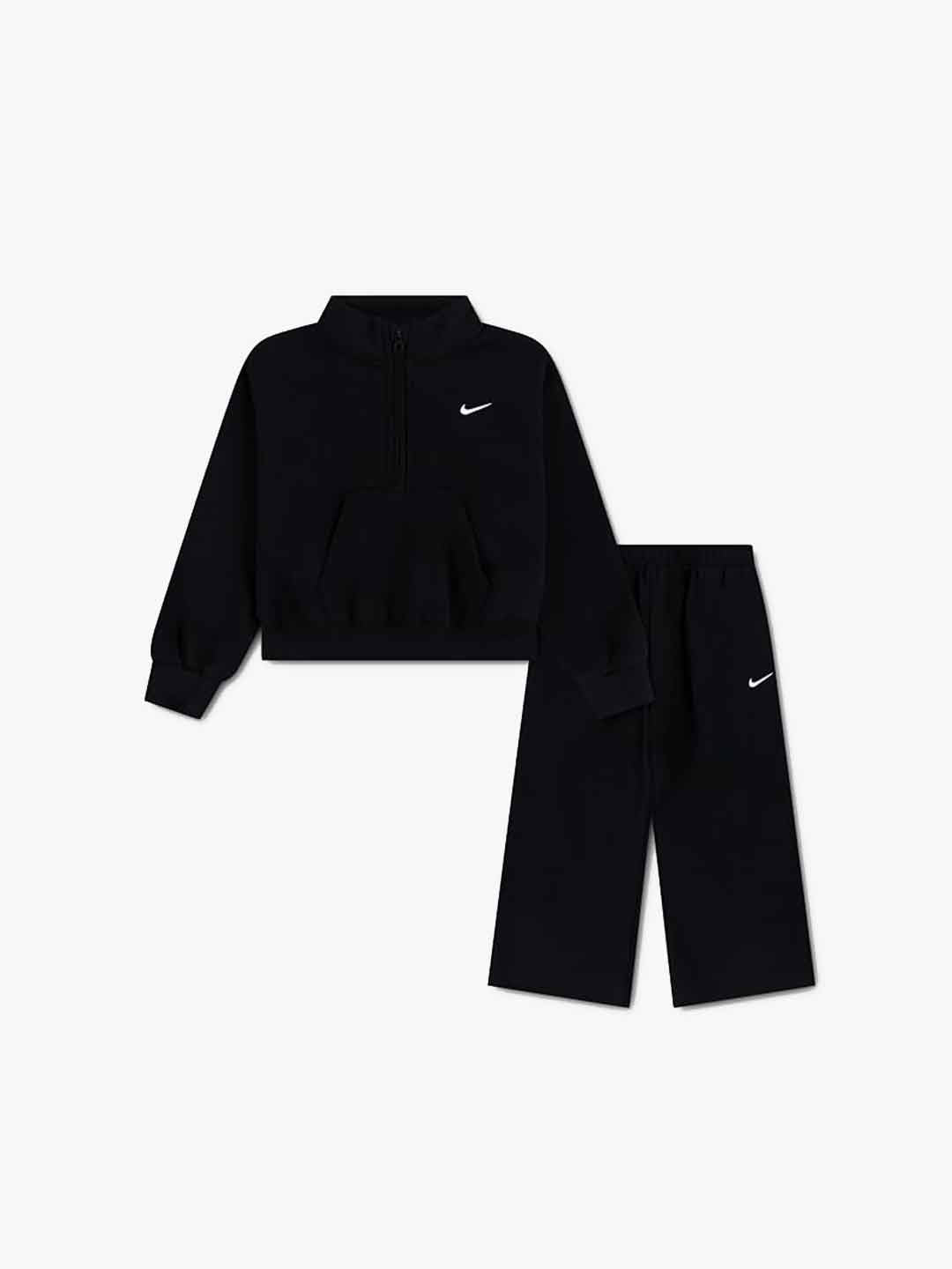 Nike coordinato kids nero 12-24 mesi 16P242-023 NERO NIKE 