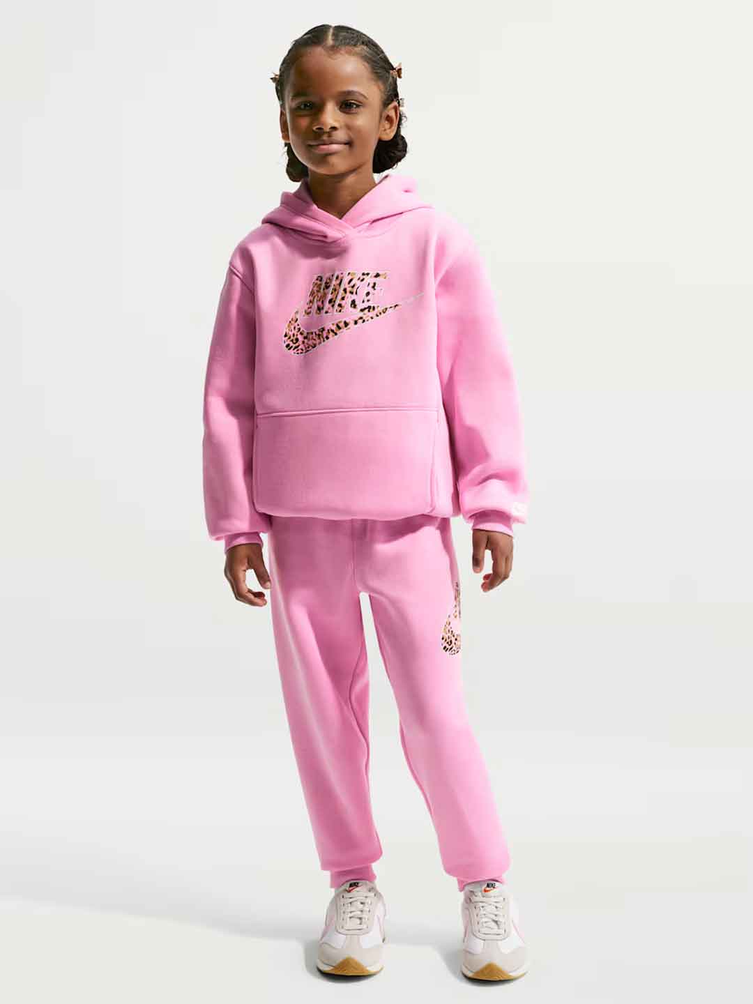 Nike coordinato kids rosa con logo maculato 2-7 anni 36P284-AAH ROSA NIKE 