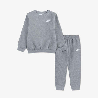Nike coordinato kids grigio con logo bianco 12-24 mesi 66M877-GLP GRIGIO NIKE 