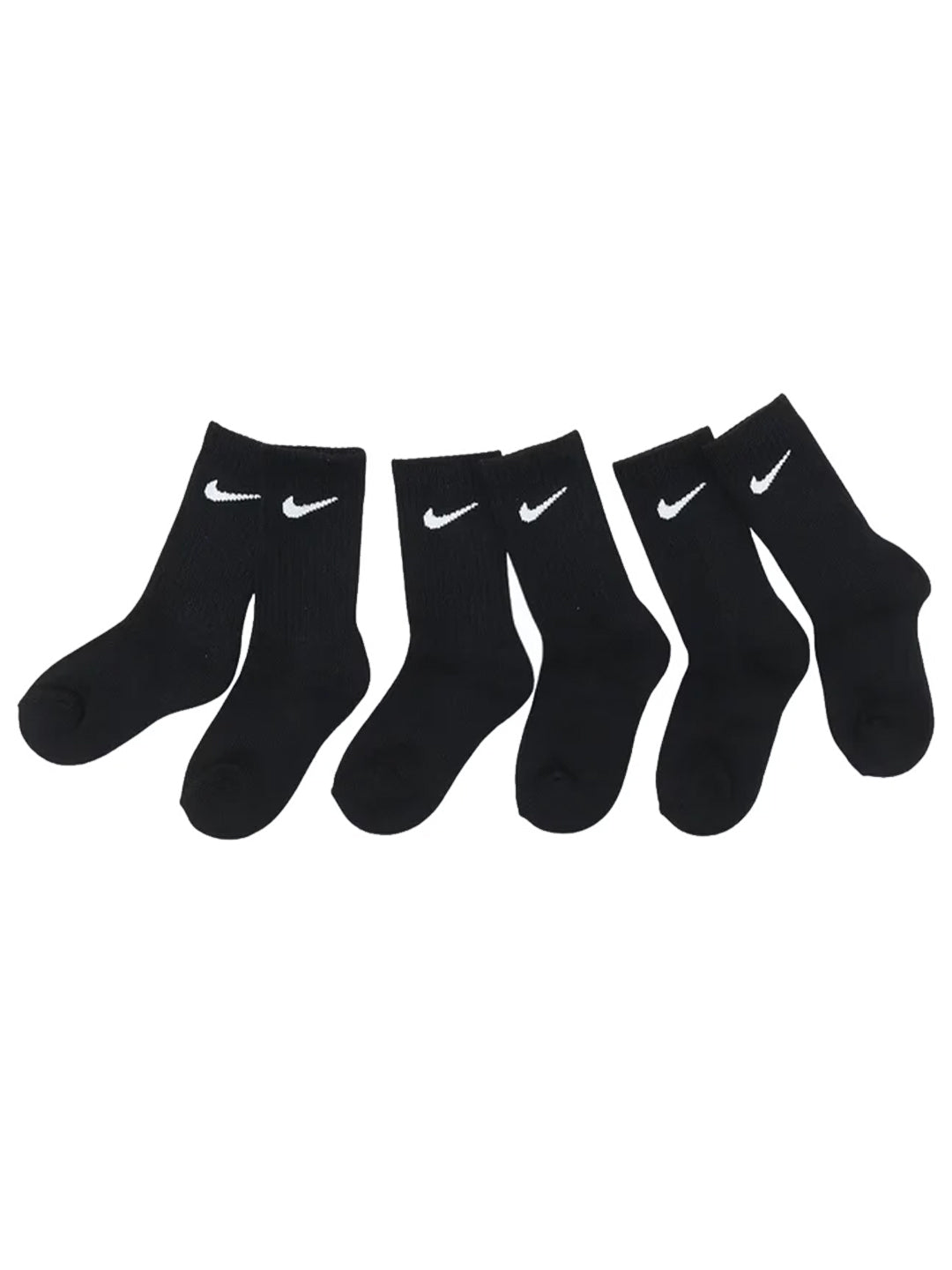 Nike calzini kids nero set da 3 paia UN0027-023 NERO NIKE 