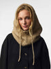 Pieces cappello beige balaclava
