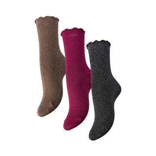 Pieces calzini multicolor set da 3 paia 17159542 MULTICOLOR PIECES 
