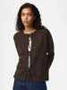 Pieces cardigan marrone con fiocchi