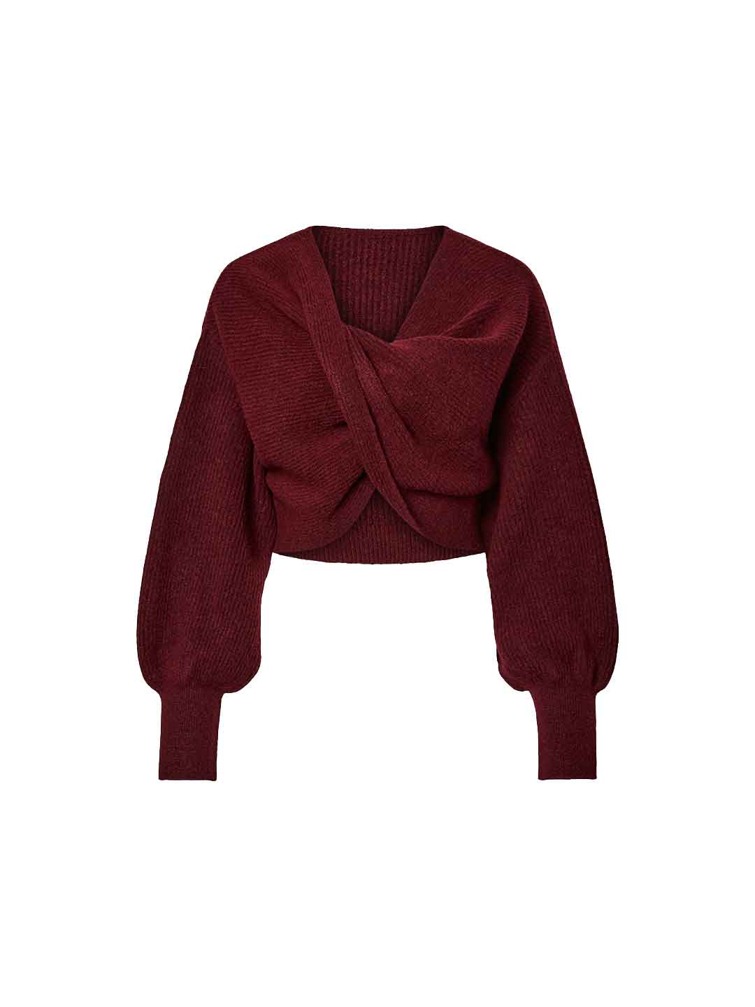 Pieces coordinato bordeaux con gonna lunga 17167971-17167967 BORDEAUX PIECES 