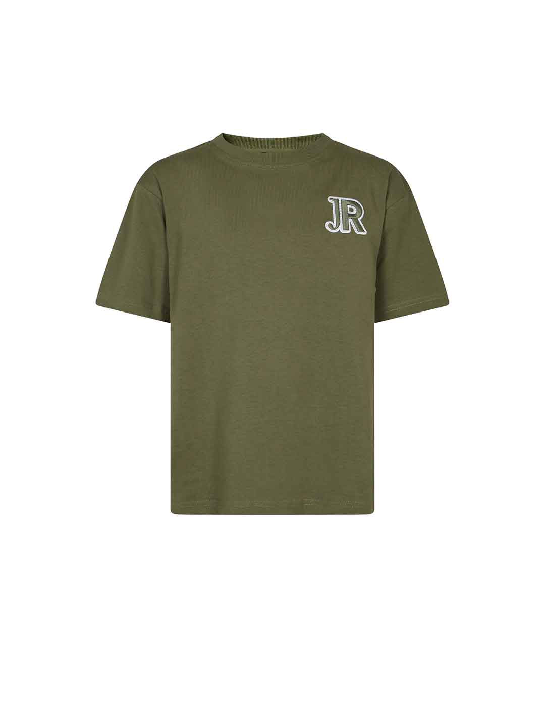 John Richmond t-shirt kids verde logata 2-16 anni 26008 VERDE RICHMOND 