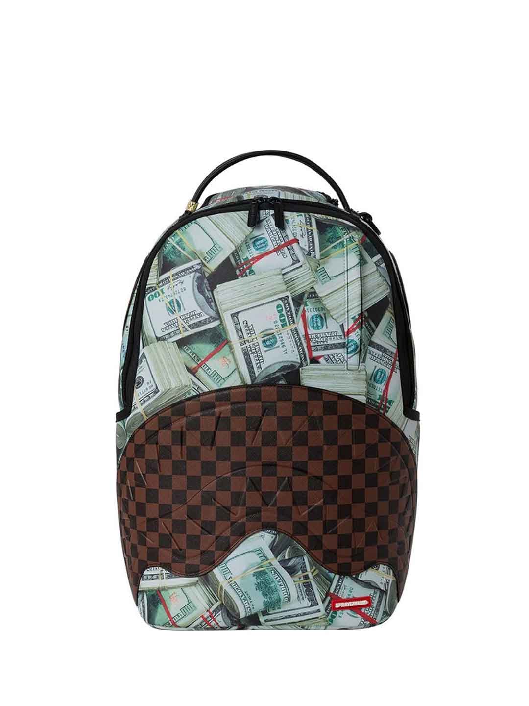 Sprayground Money Banks zaino marrone 910B8793NSZ MARRONE SPRAYGROUND 