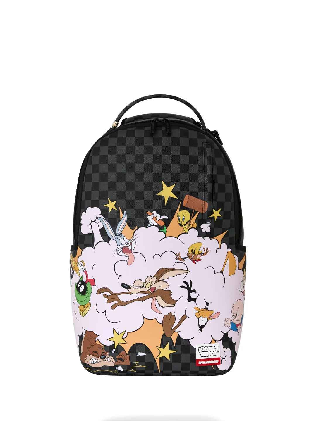 Sprayground Looney Tunes Fight Cloud zaino nero 910B9071NSZ NERO SPRAYGROUND 