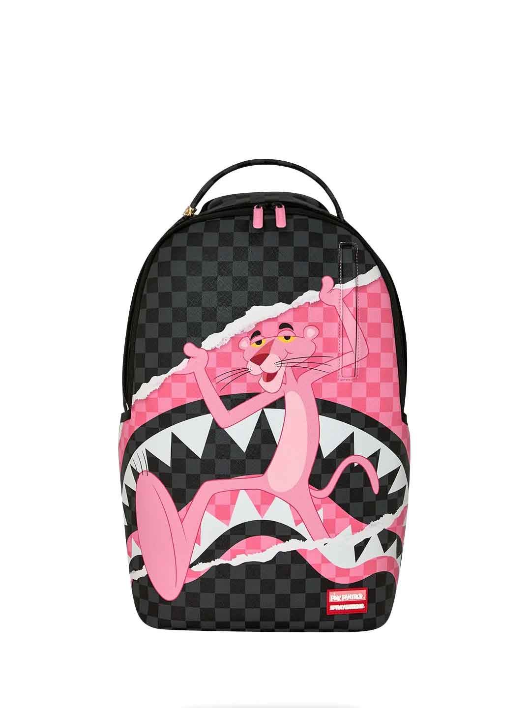 Sprayground Pink Panther On The Run zaino nero 910B9147NSZ NERO SPRAYGROUND 