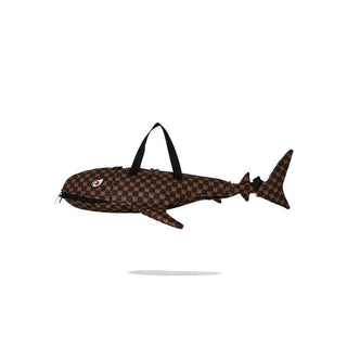 Sprayground Sharks In Paris Grin & Grind borsa marrone a forma di squalo 910D9486NSZ MARRONE SPRAYGROUND 