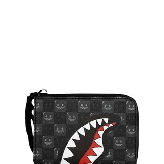 Sprayground WTF Bubbly Black Check portafogli nero 910W9315NSZ NERO SPRAYGROUND 