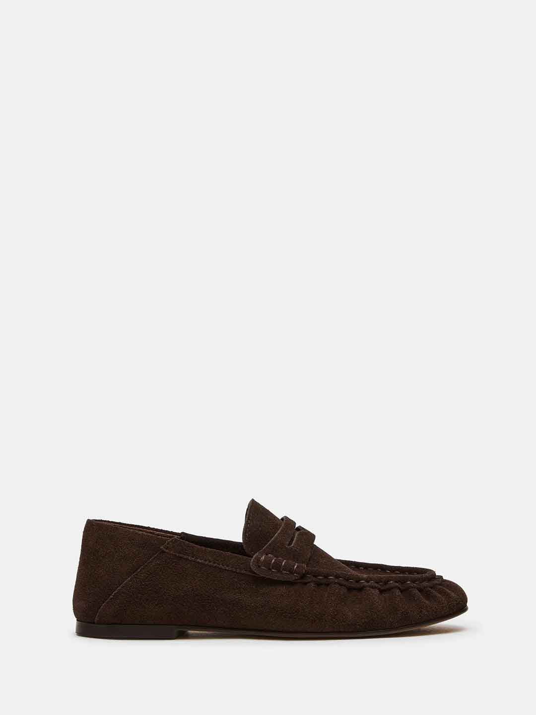 Steve Madden Roger mocassino marrone in camoscio ROGER MARRONE STEVE MADDEN 