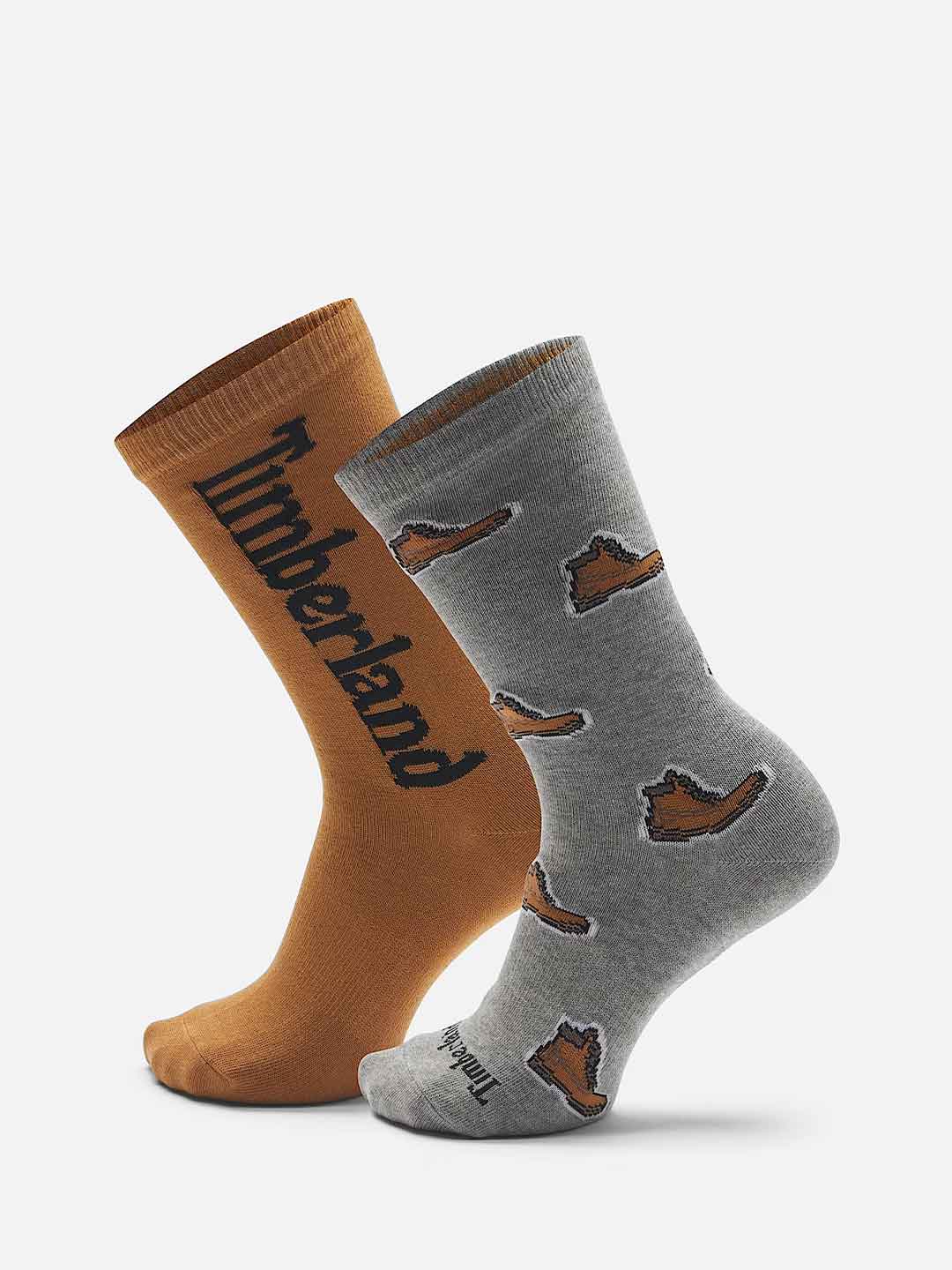 Timberland calzini a fantasia set da 2 paia TB0A6BTB052 FANTASIA TIMBERLAND 