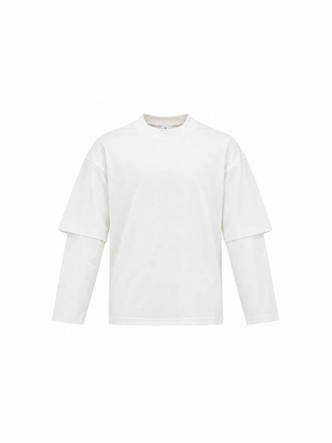 Tokyo t-shirt bianco con doppia manica TKO063 BIANCO TOKYO 