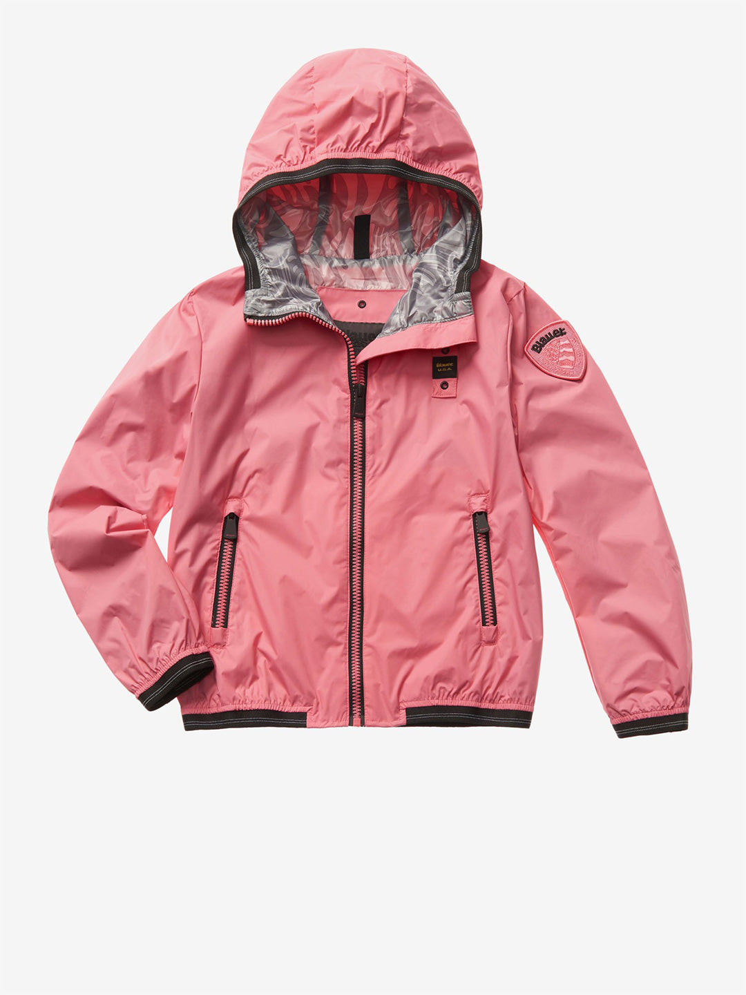 Blauer kids giacca a vento rosa