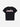 Diadora kids black t shirt with front and back print