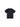 Dsquared2 black t-shirt with tone-on-tone logo for babies